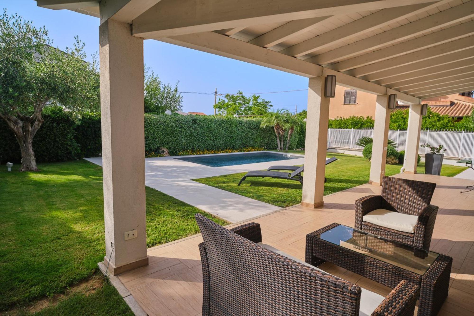 Villa Sicilia Lascari Exteriér fotografie